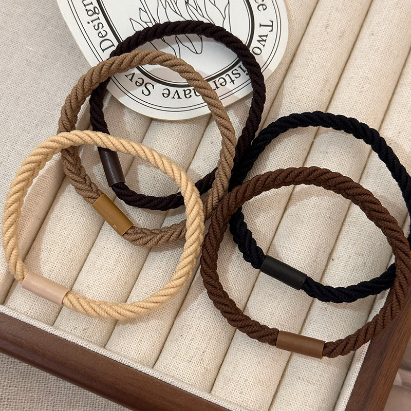 Women Accessories Online - 1/5 stuks set elastische rubberen band