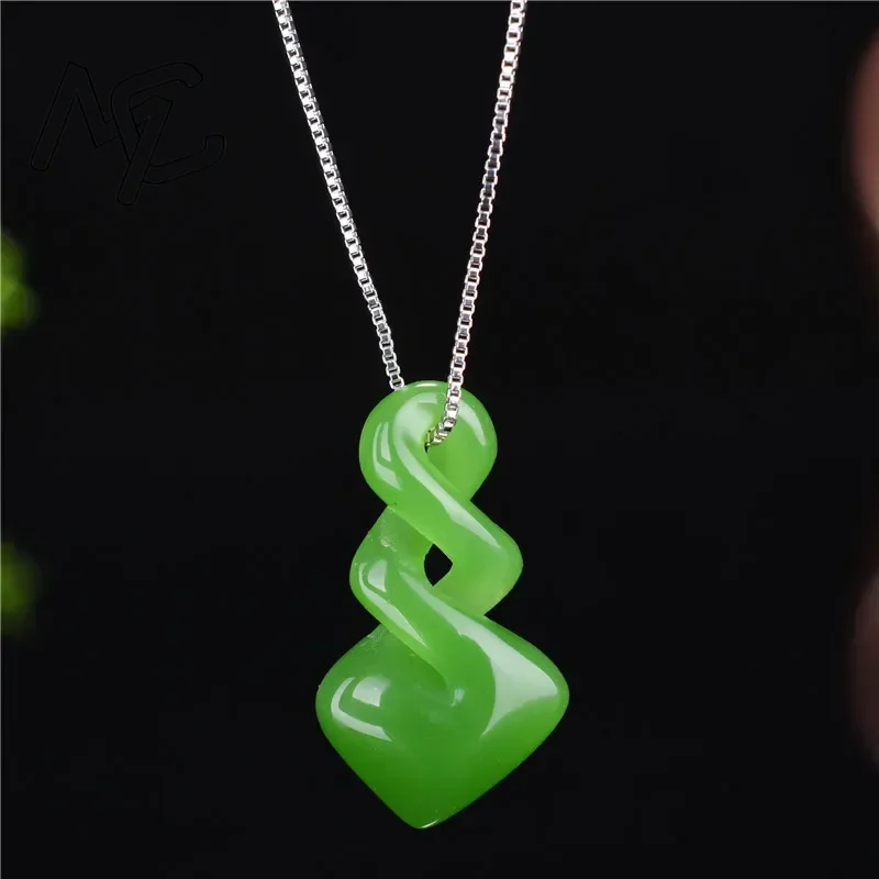 Women Accessories Dropshipping - Natuurlijke Tian Jade Groene Kleur Hanger