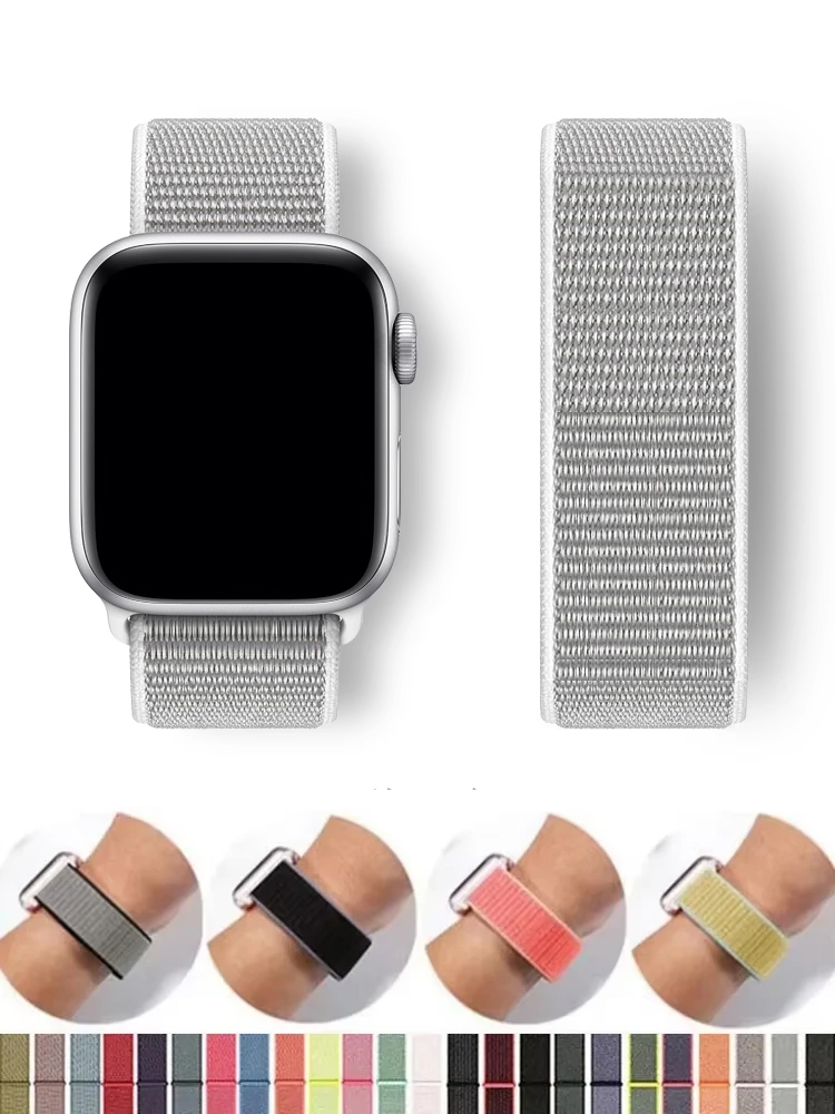 Women'S Accessories Nike - Nylon lusband voor Apple Watch-banden 44