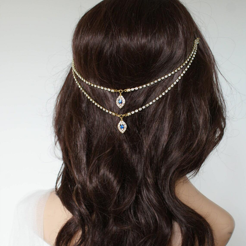 Women Accessories Dropshipping - Prachtige Dame Bruiloft Haar Kam Ketting