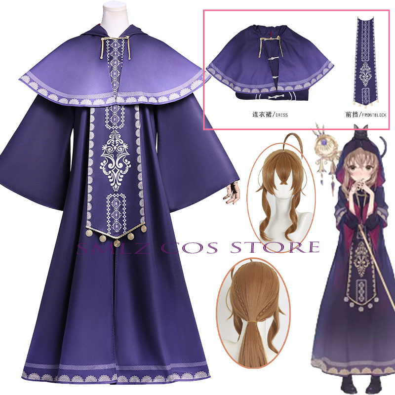 Women'S Accessories For Suit - Monica Everett Cosplay Pruik Anime Stille