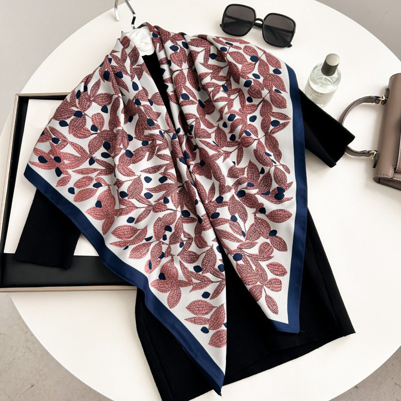 90 cm vierkante sjaal van hoge - Silk Scarf Square recensie en prijs