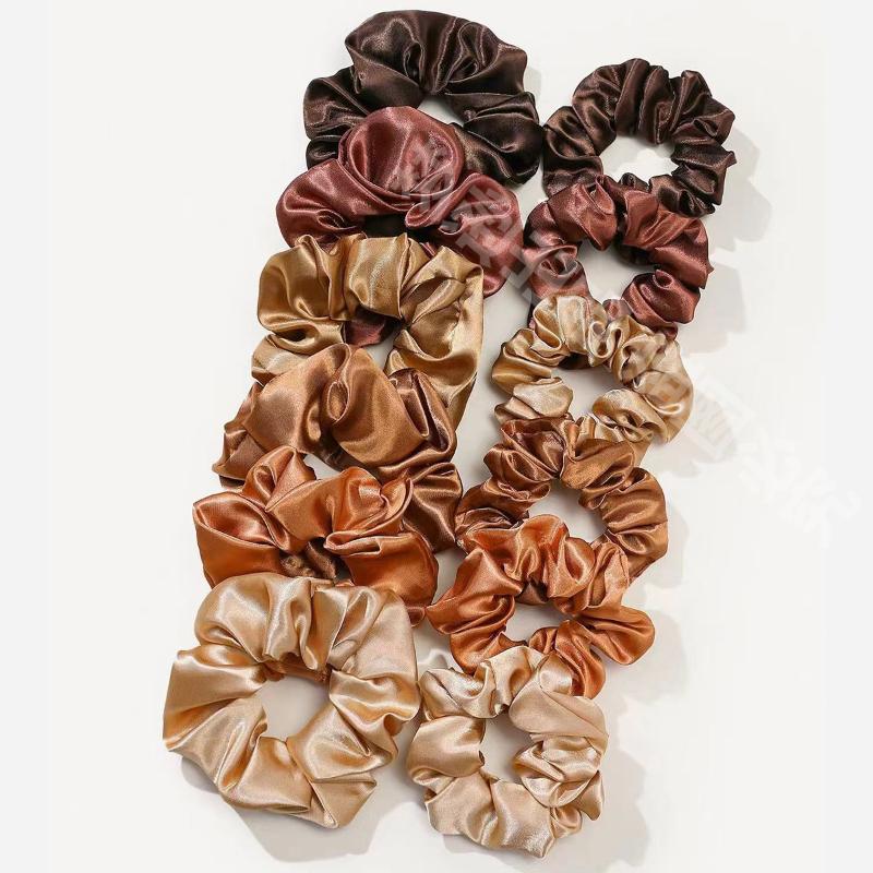 12 stuks zachte, eenvoudige ef - Scrunchie Satin Set recensie en prijs