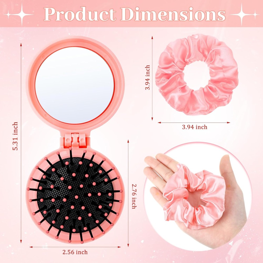 2-20 sets mini haarborstel spi - Scrunchie Satin Set recensie en prijs