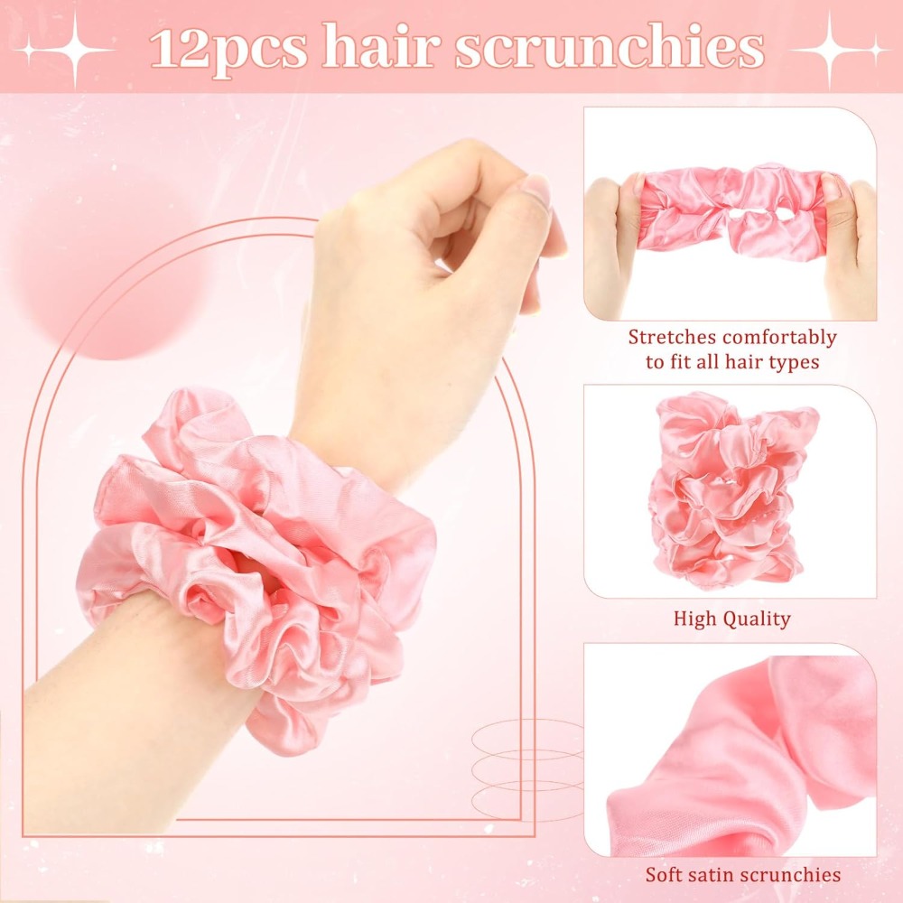 2-20 sets mini haarborstel spi - Scrunchie Satin Set recensie en prijs