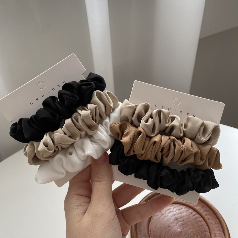 3/4/6 stks/set Satijnen Scrunc - Scrunchie Satin Set recensie en prijs