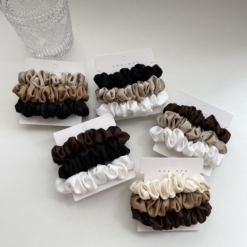 3/4/6 stks/set Satijnen Scrunc - Scrunchie Satin Set recensie en prijs