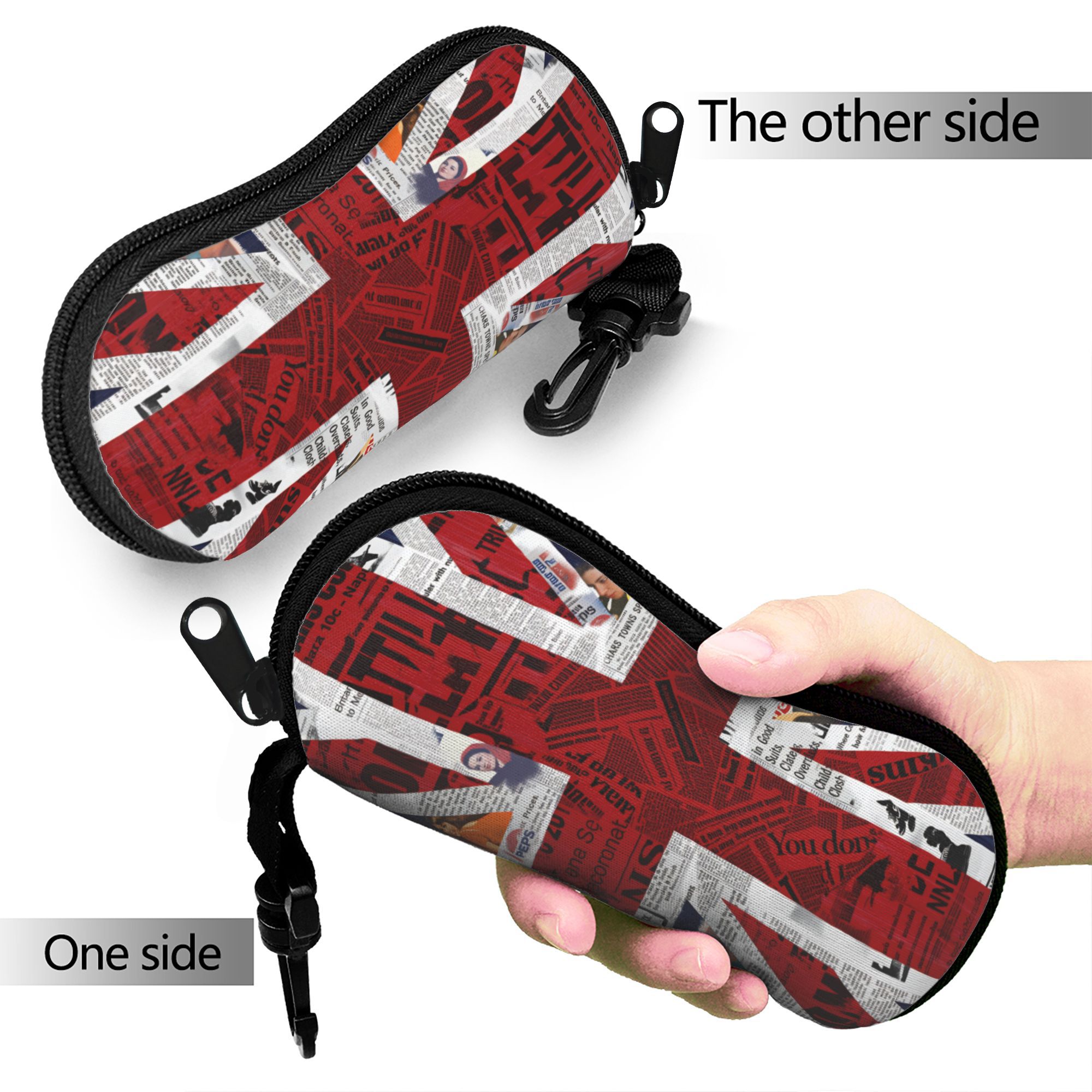 Britse vlag UK brillenkoker op - Women'S Accessories Uk recensie en prijs