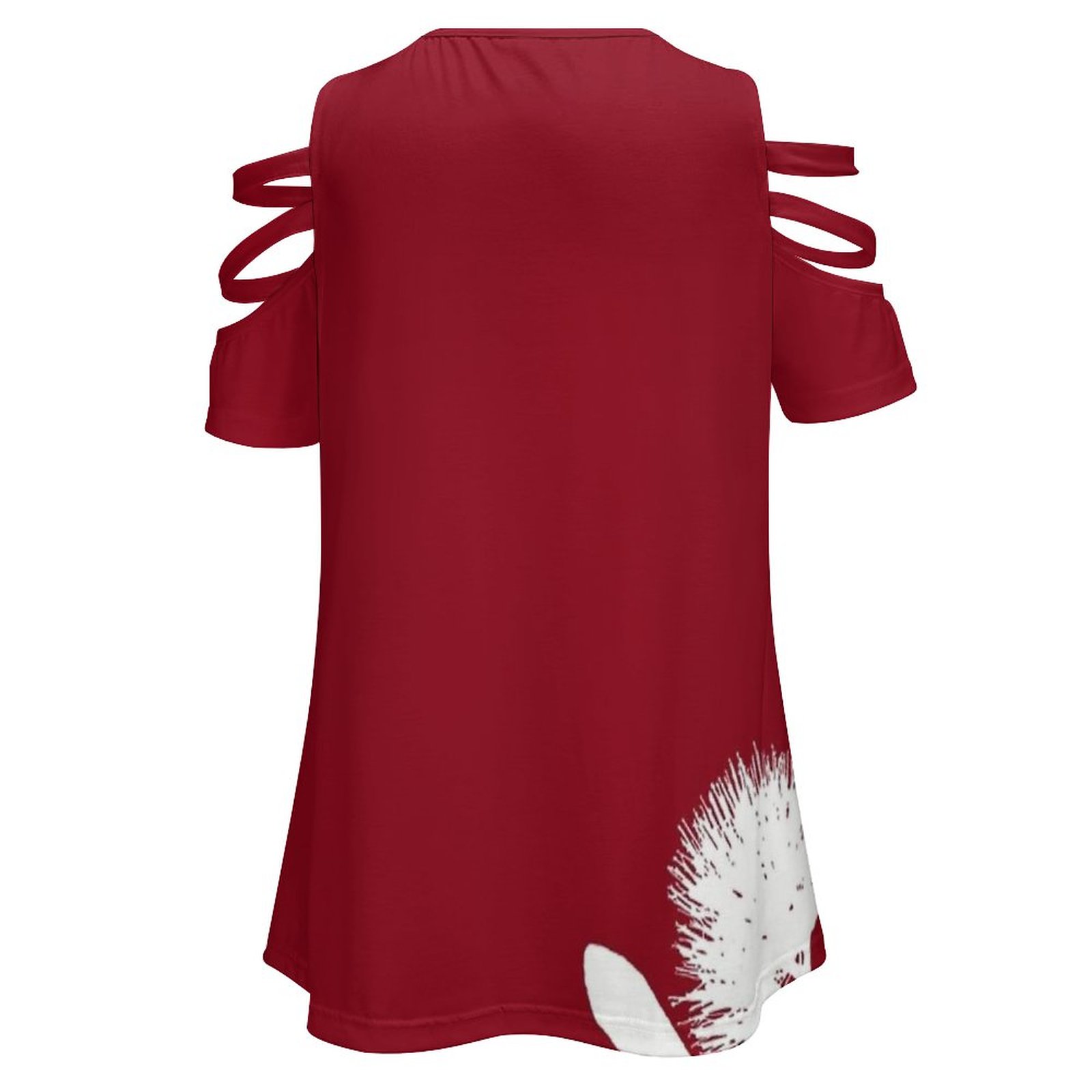 Pohutukawa-Wit Op Rood Vrouwen - Women'S Accessories Nz recensie en prijs