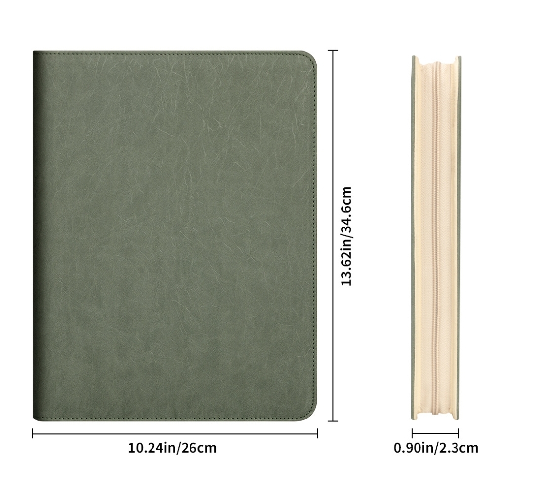 Nieuwe A4 Padfolio-map met rit - Women Accessories Online recensie en prijs
