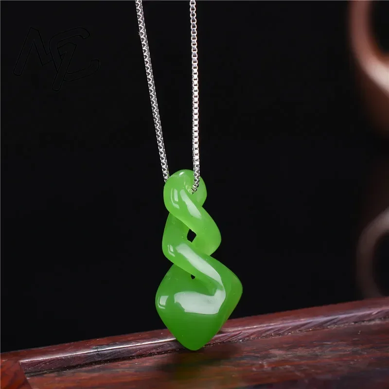 Natuurlijke Tian Jade Groene K - Women Accessories Dropshipping recensie en prijs