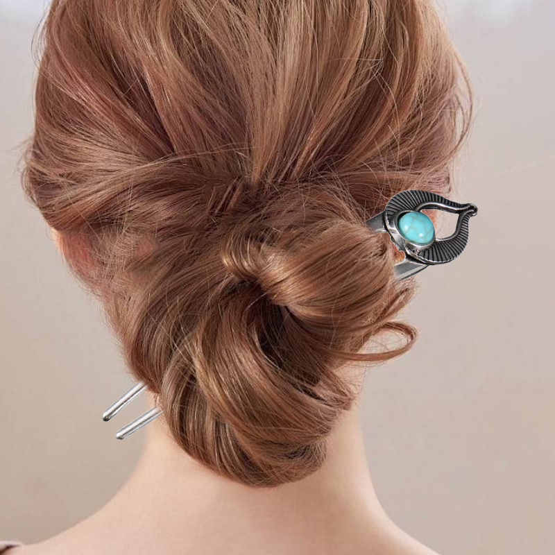 Egypte Turquoise U-vorm Haarvo - Women Accessories In Egypt recensie en prijs