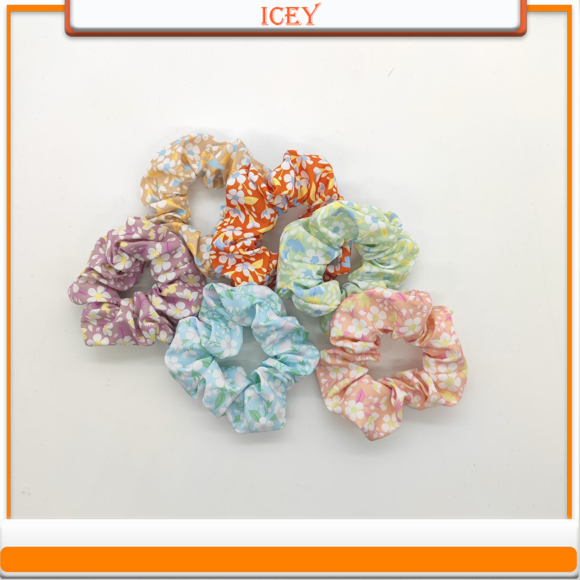1 Stuk Bloemen Scrunchie Intes - Scrunchie Satin Set recensie en prijs