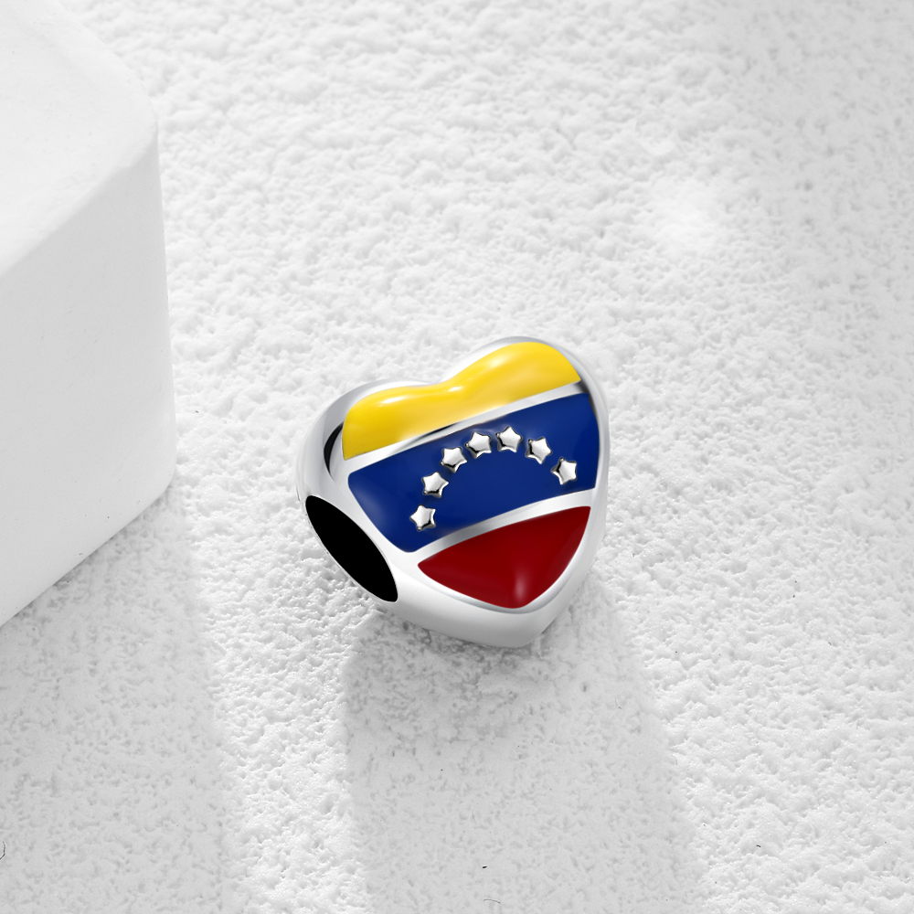 31 Landen Vlag Hart Charms USA - Women'S Accessories Uk recensie en prijs