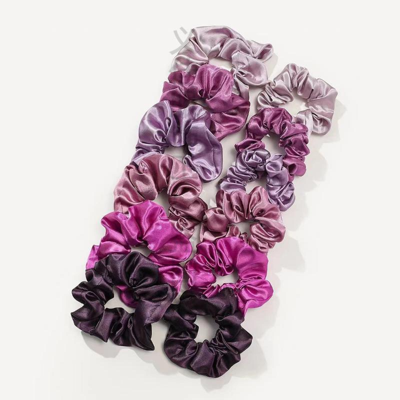 12 stuks zachte, eenvoudige ef - Scrunchie Satin Set recensie en prijs
