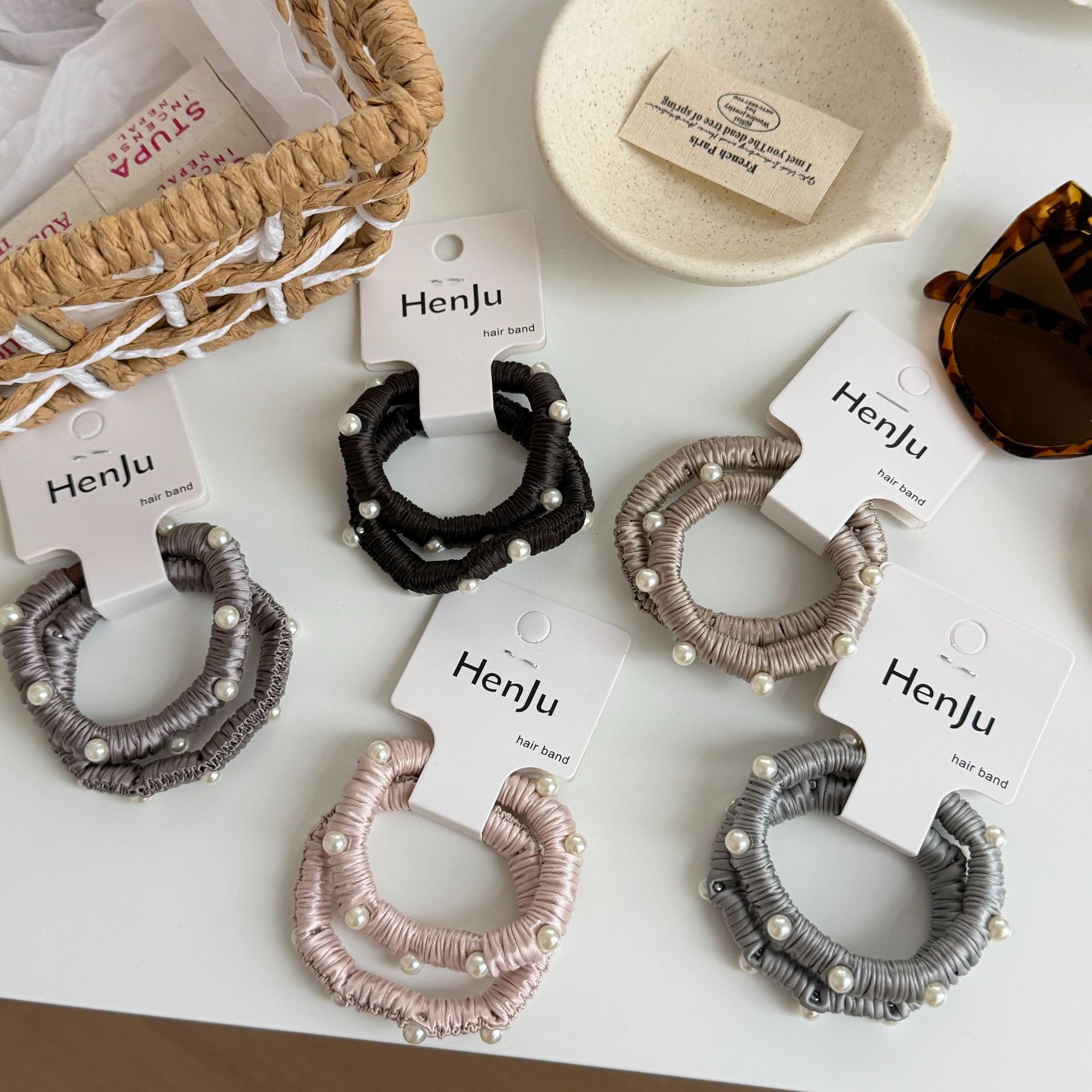 Satijnen haarscrunchies 2-deli - Scrunchie Satin Set recensie en prijs