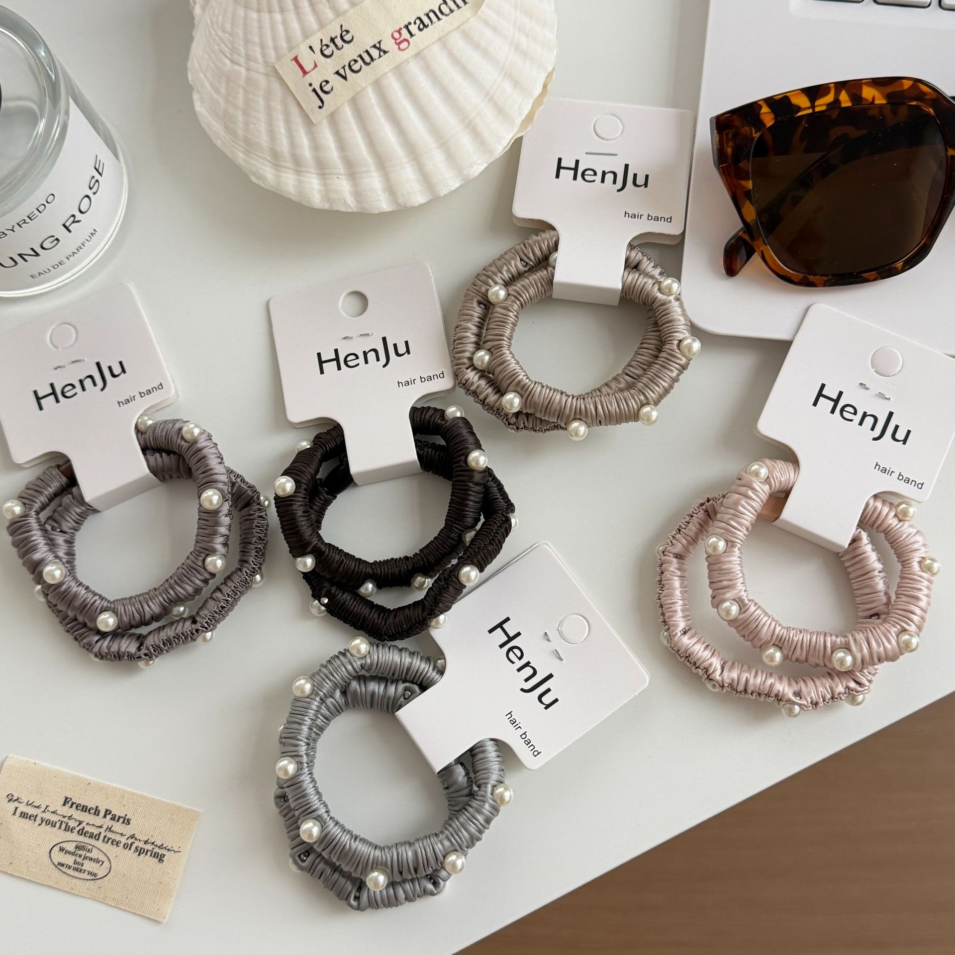 Satijnen haarscrunchies 2-deli - Scrunchie Satin Set recensie en prijs