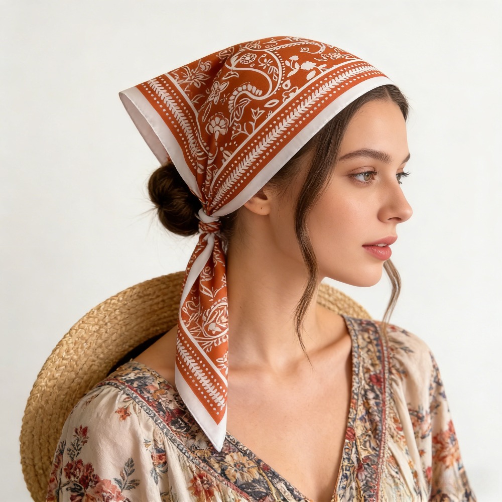 1Pc cashew print mode zijden s - Silk Scarf Square recensie en prijs