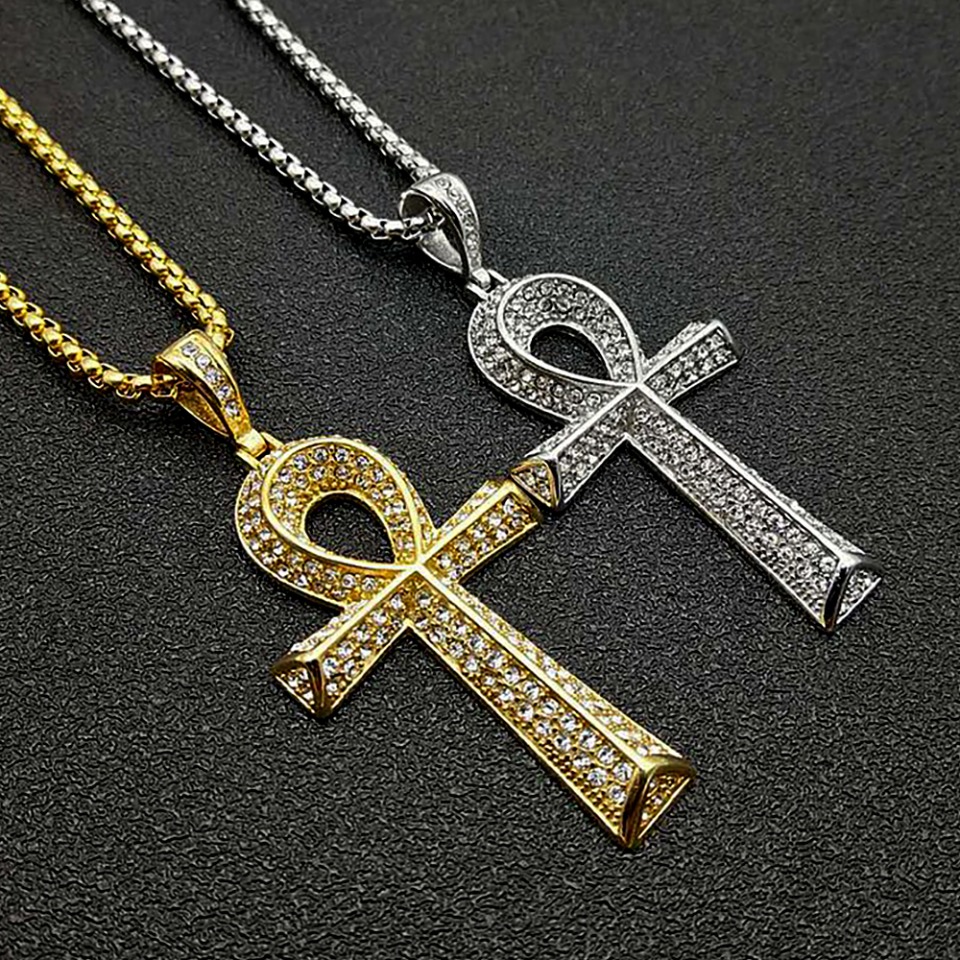 Gothic Vintage Rvs Ankh Kruis  - Women Accessories In Egypt recensie en prijs