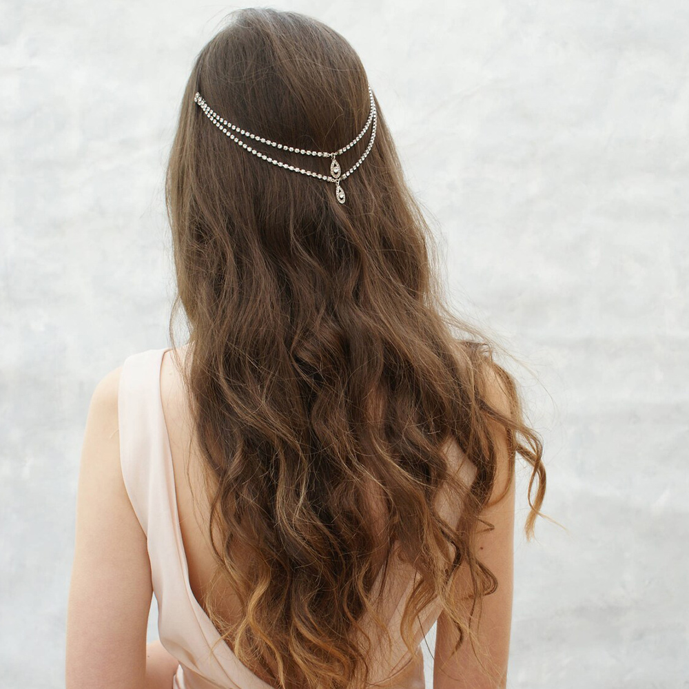 Prachtige Dame Bruiloft Haar K - Women Accessories Dropshipping recensie en prijs