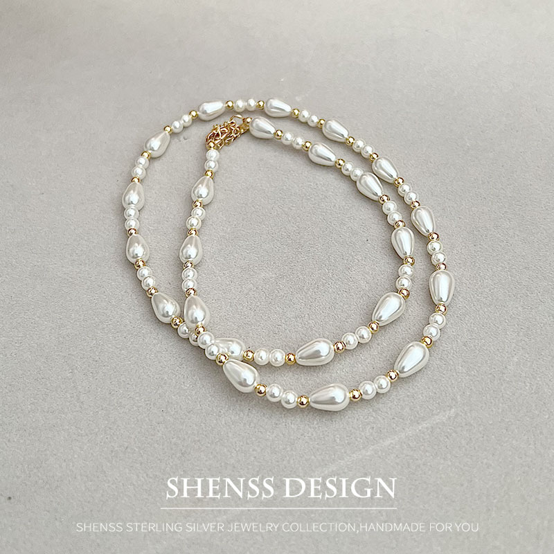 Elegante imitatieparel waterdr - Women Accessories Dropshipping recensie en prijs