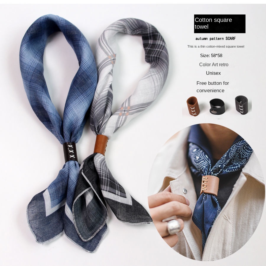 Heren Vierkante Sjaal Met Knop - Silk Scarf Square recensie en prijs