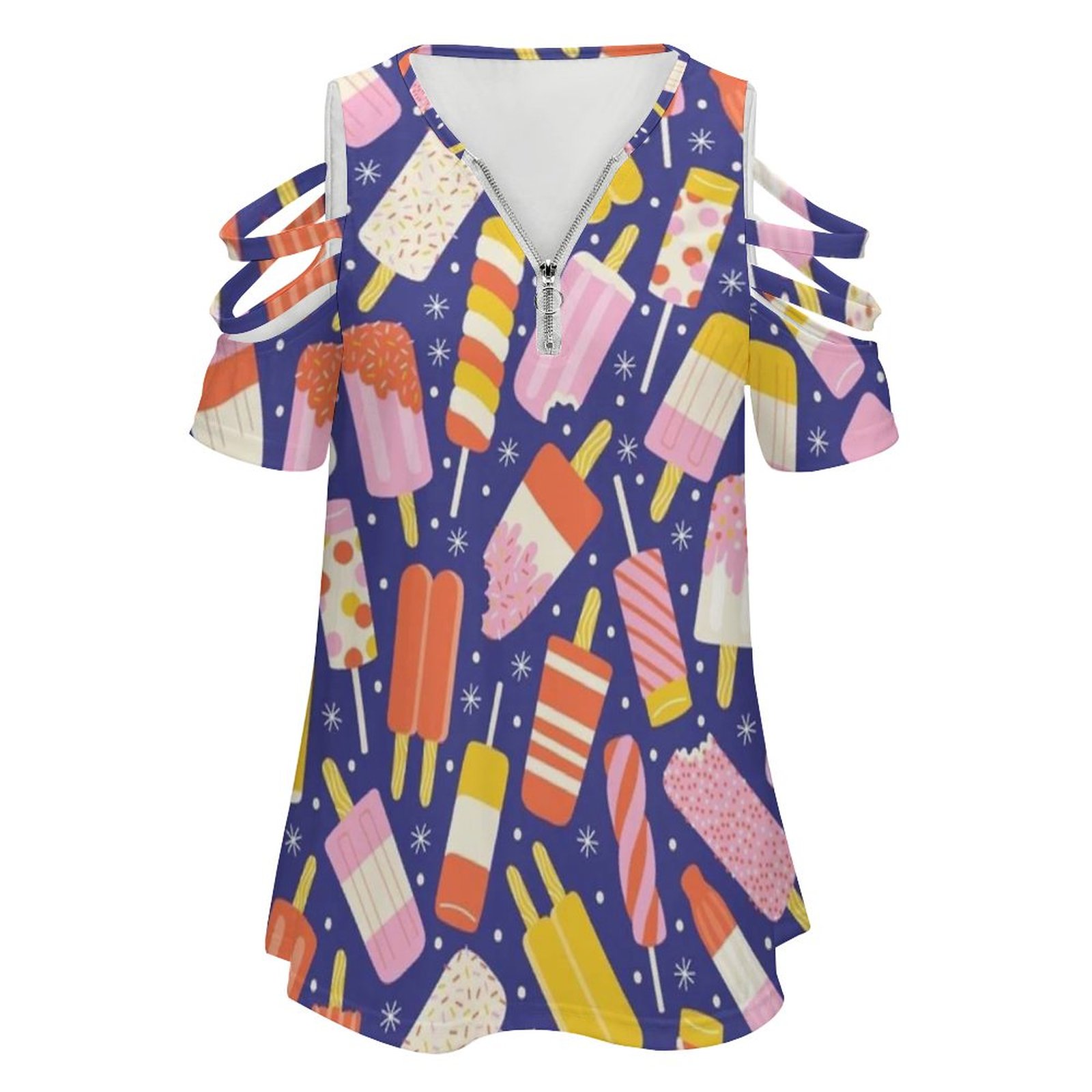 Ijslolly Nieuwe Mode Zip Off S - Women Accessories Vector recensie en prijs