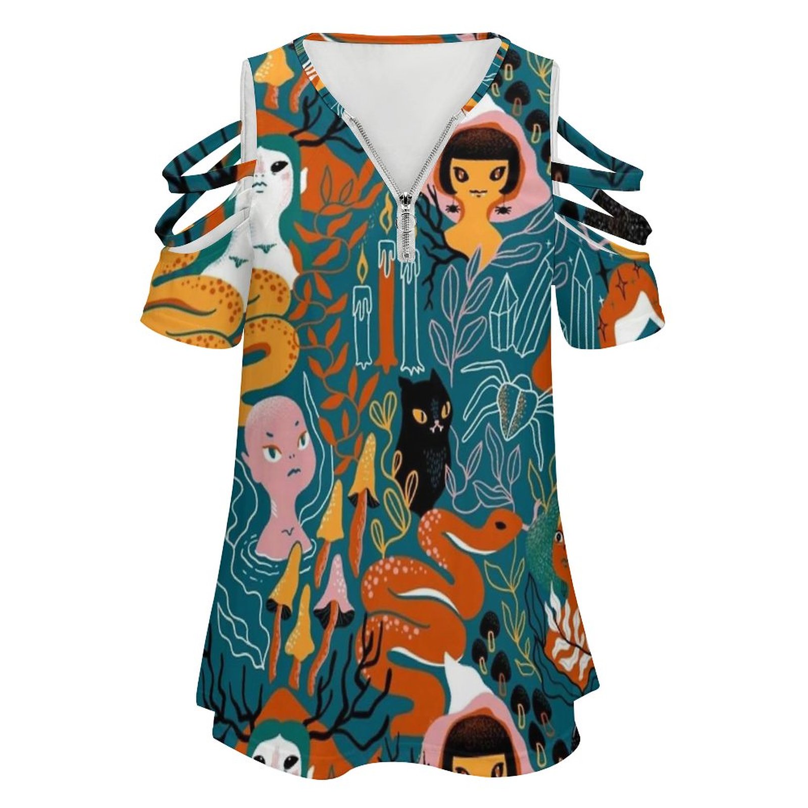 Coven. Heks Magische Zusters.  - Women Accessories Vector recensie en prijs