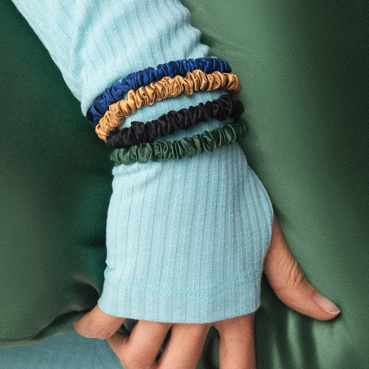 4 Stuks Set 100% Zijde Scrunch - Scrunchie Satin Set recensie en prijs