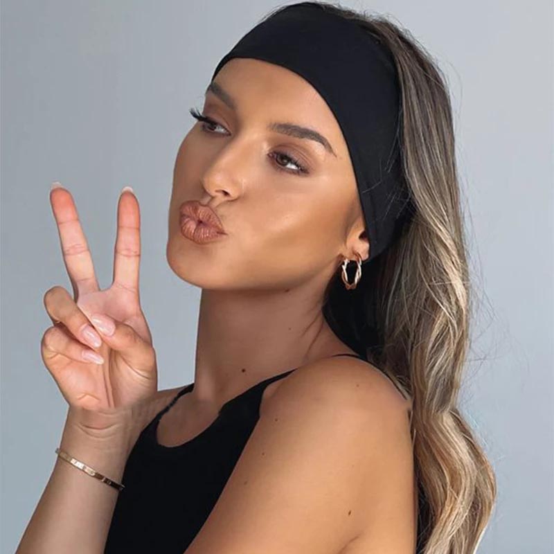 Nieuwe kleurrijke elastische h - Women Accessories Online recensie en prijs