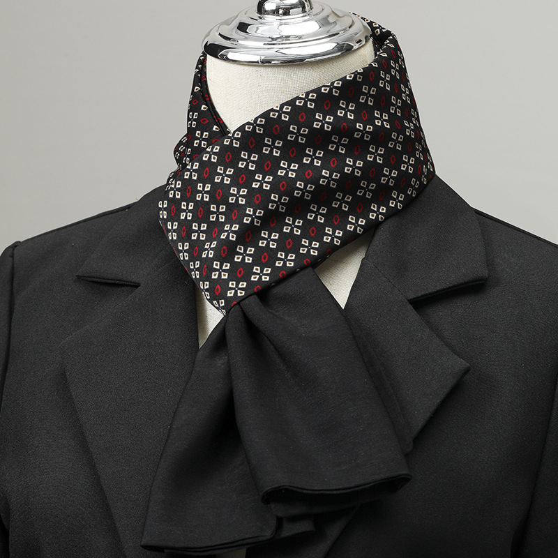 Herensjaal Imitatiezijde Sjaal - Silk Scarf Square recensie en prijs