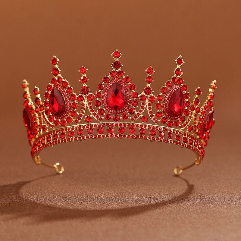 Barokke Koningin Groene Kroon  - Women Accessories Dropshipping recensie en prijs