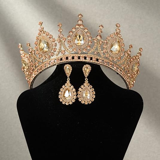 Barokke Koningin Groene Kroon  - Women Accessories Dropshipping recensie en prijs