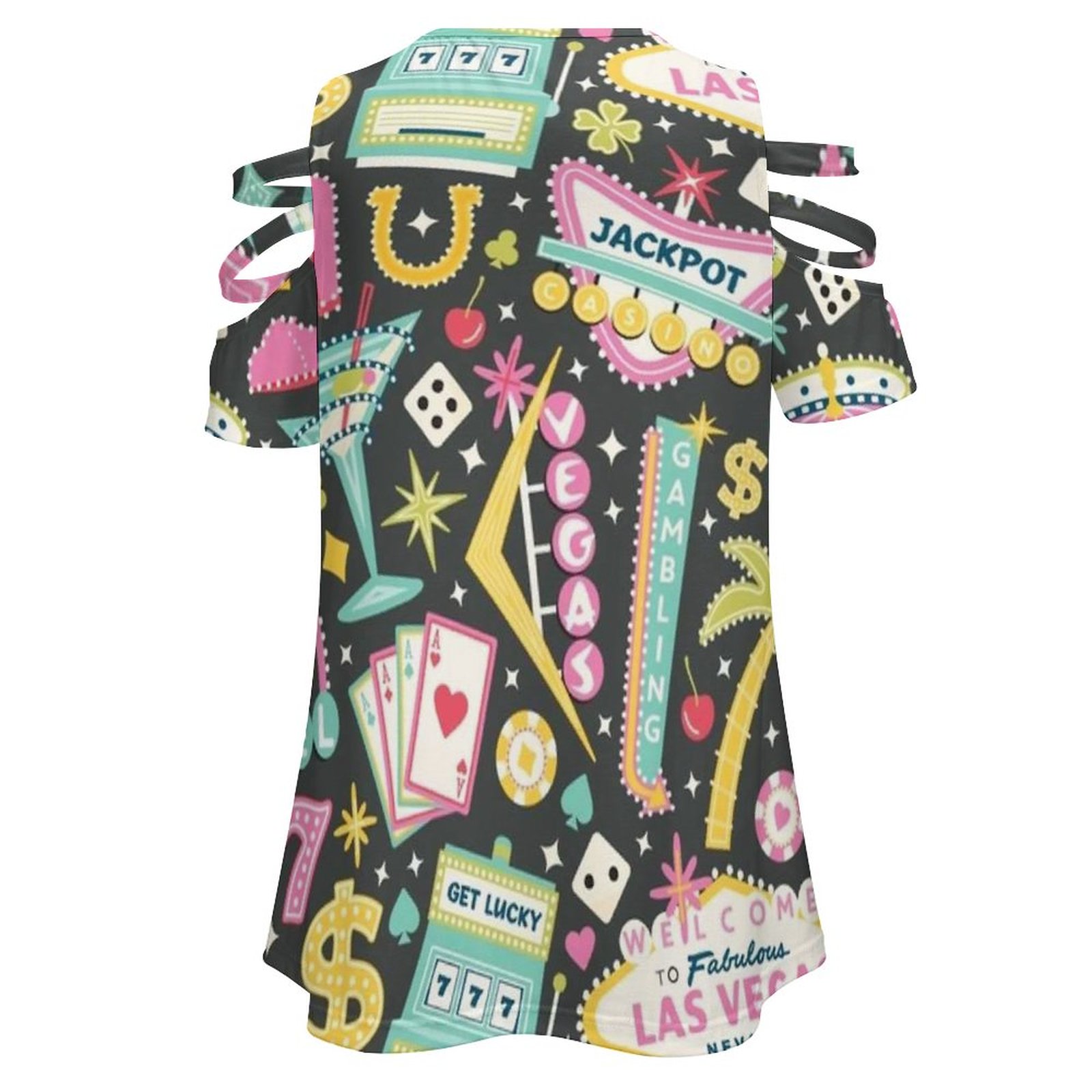 Viva Las Vegas Dames T-shirt Z - Women Accessories Vector recensie en prijs