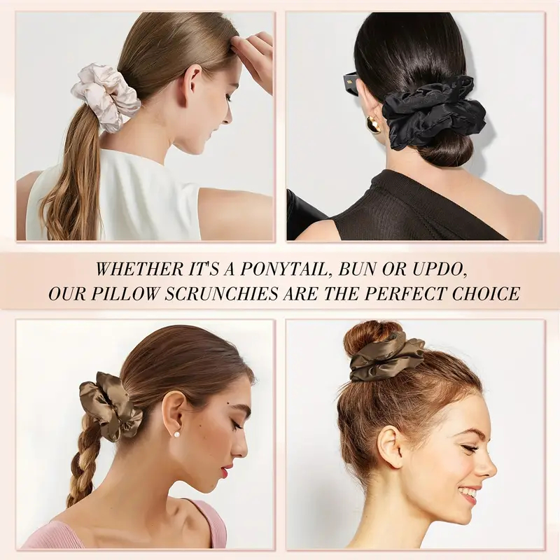 16 stks Zacht Satijn Scrunchie - Scrunchie Satin Set recensie en prijs