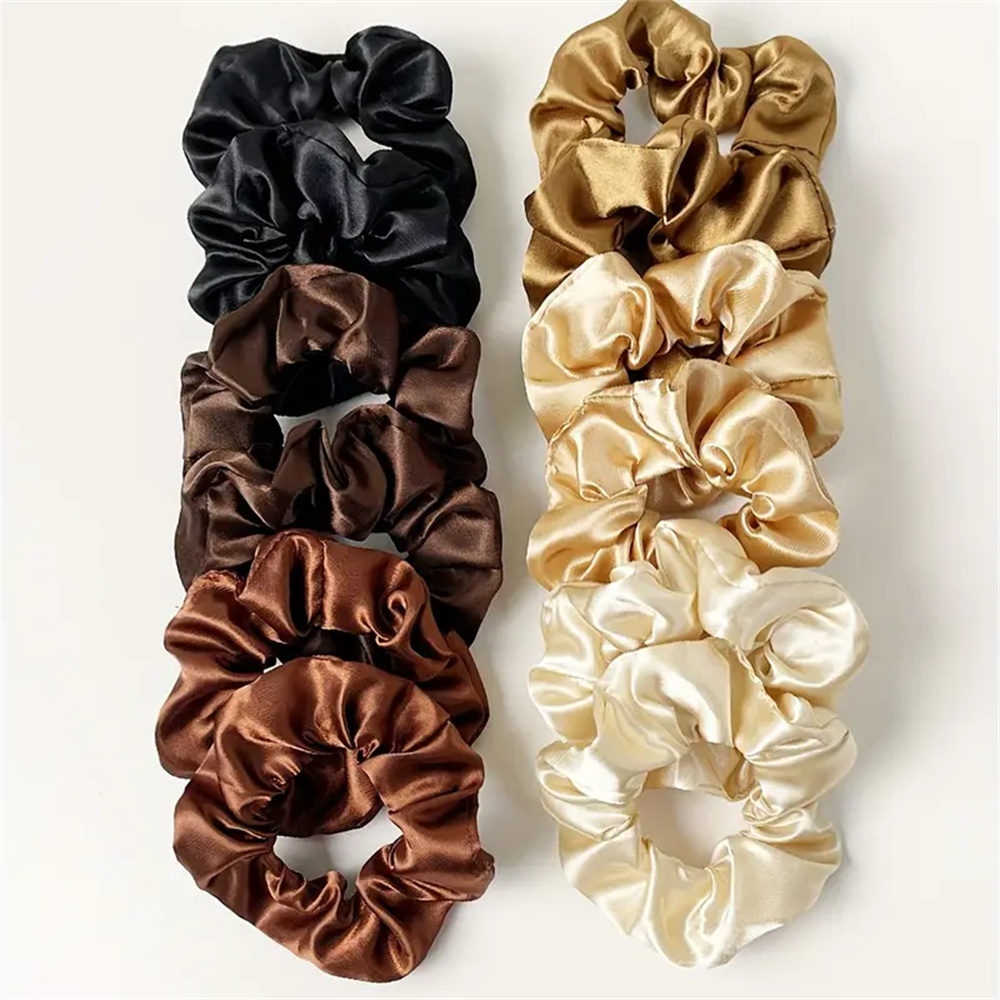 12 stks/set Satijnen Scrunchie - Scrunchie Satin Set recensie en prijs