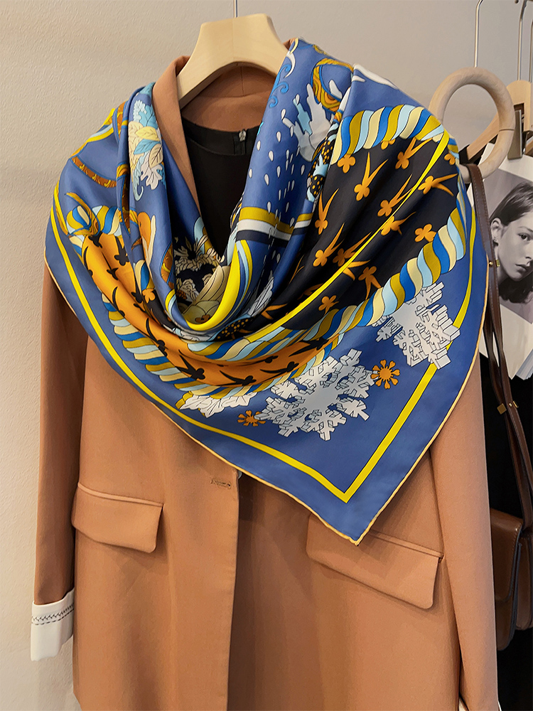 135Cm 135Cm Moerbei Zijde Grot - Silk Scarf Square recensie en prijs